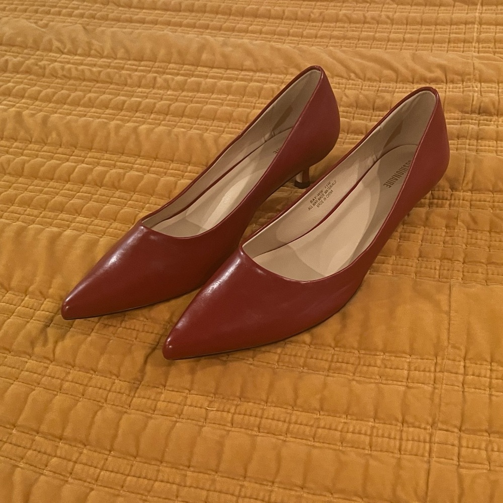 Cute, Red, Kitten Heels!